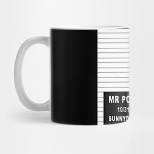 Mr. Pointy Mugshot Mug